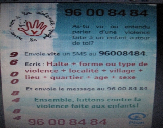 VAC Benin 089 Draft campaign poster after the first workshop; information to send by SMS will be updated to reflect input from the CPS in Couffo.