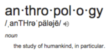 Anthropology