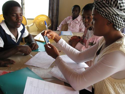 Cameroon - realizing phone takes video